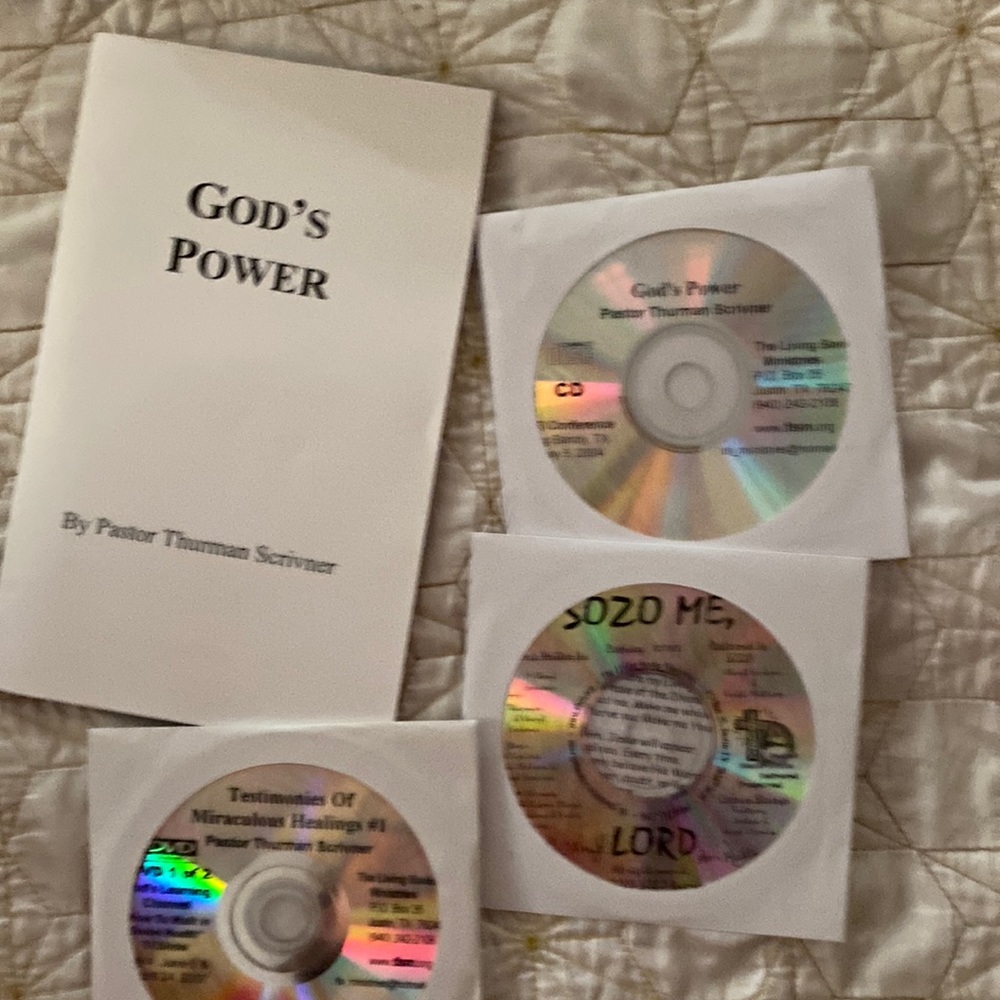 Series on cd by pastor Thurman Scrivner